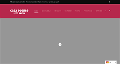 Desktop Screenshot of casapueblohostel.com